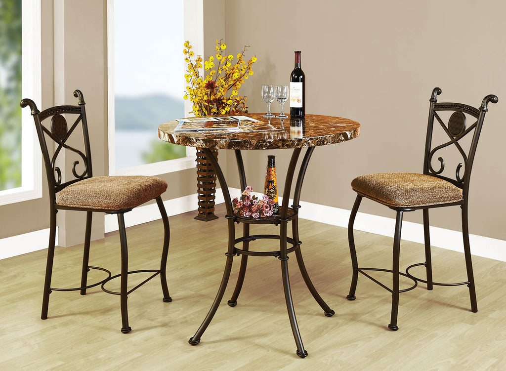 3 Piece Counter Height Dinning Set