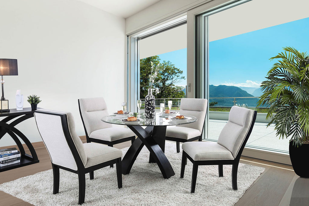 5 Pcs Jasmin Dining Table Set