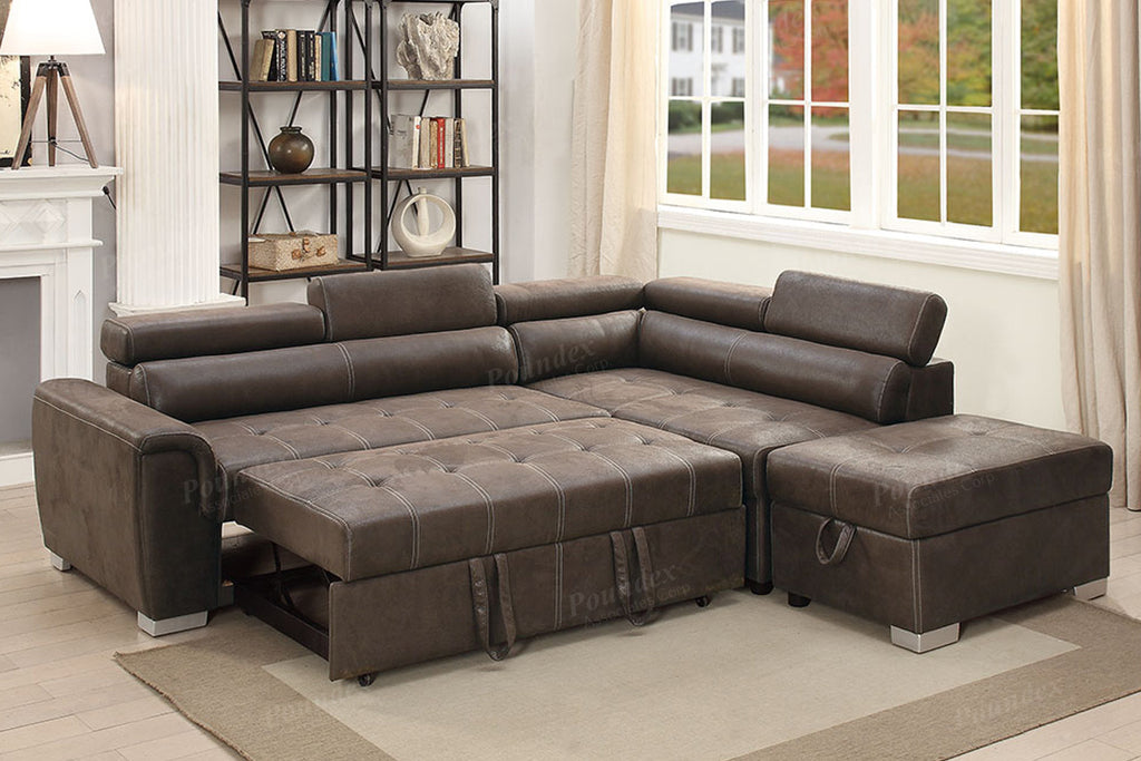 2 Pcs Convertible Sectional - color Option