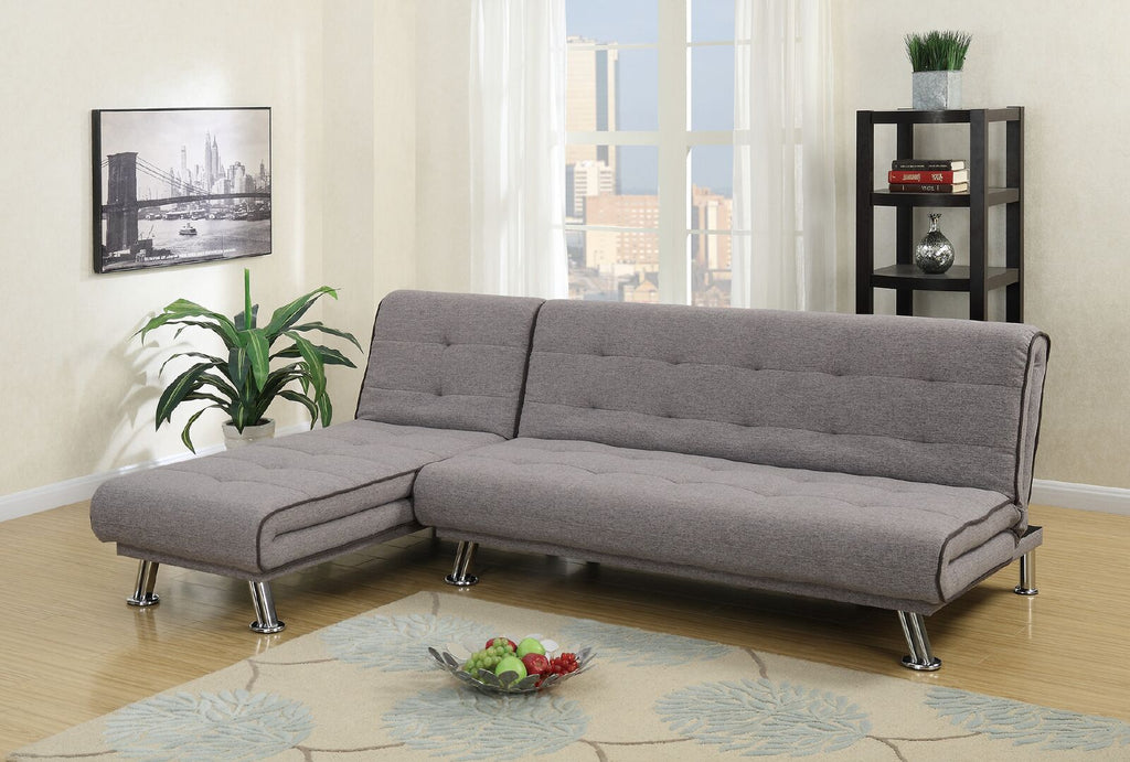 2-Pc Adjustable Sofa & Chaise Set