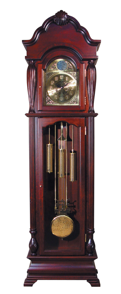 Cherry Finish Grandfather Clock