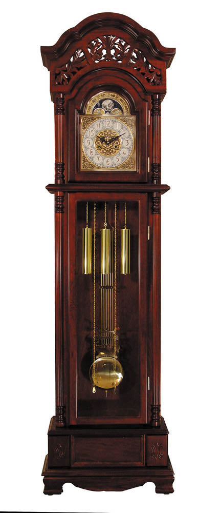 Cherry Finish Grandfather Clock