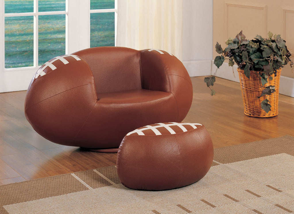 2 Piece All Star Chair and Ottoman