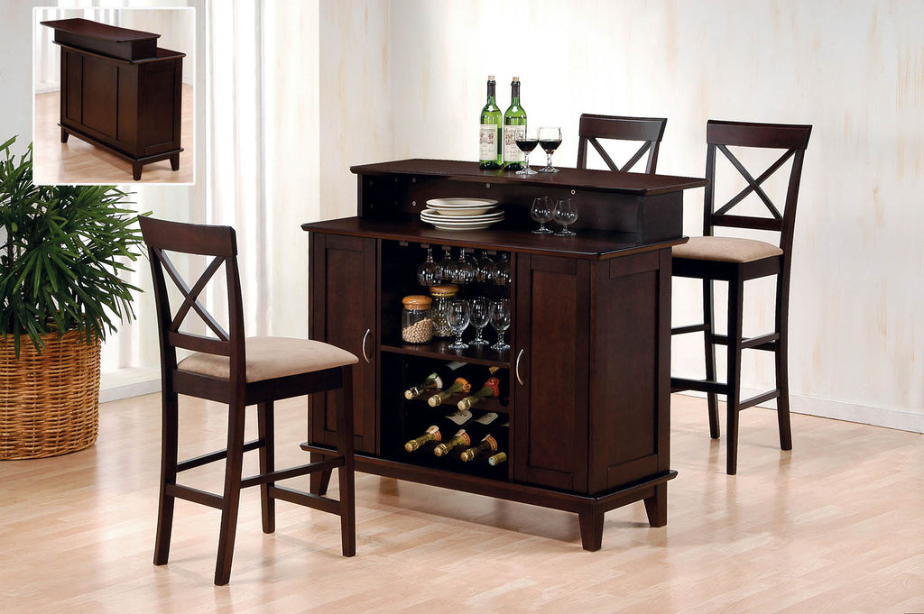 Cappuccino Finish Traditional Bar Unit