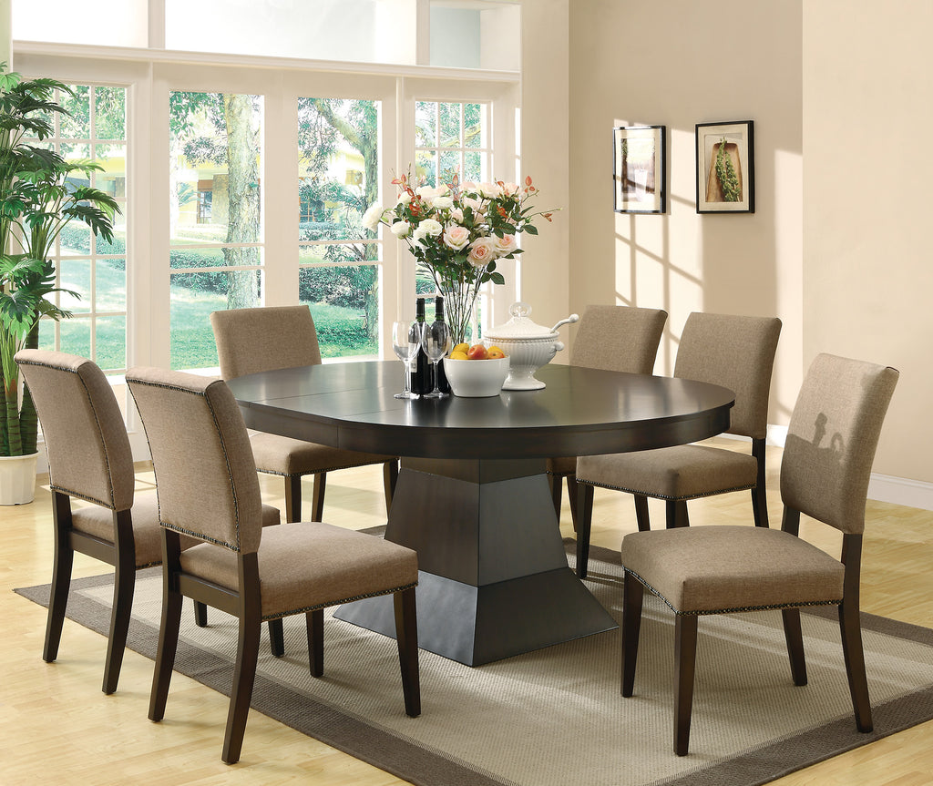 Myrtle Pedestal Dining Set