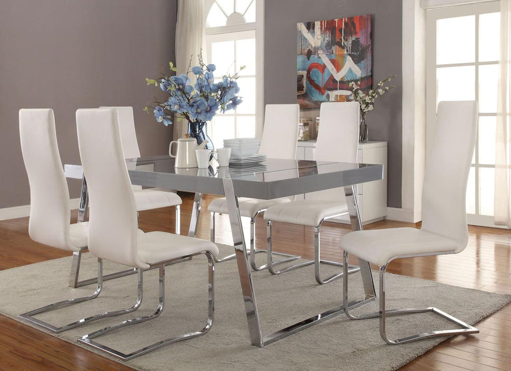 5 Pcs Contemporary Dining Set