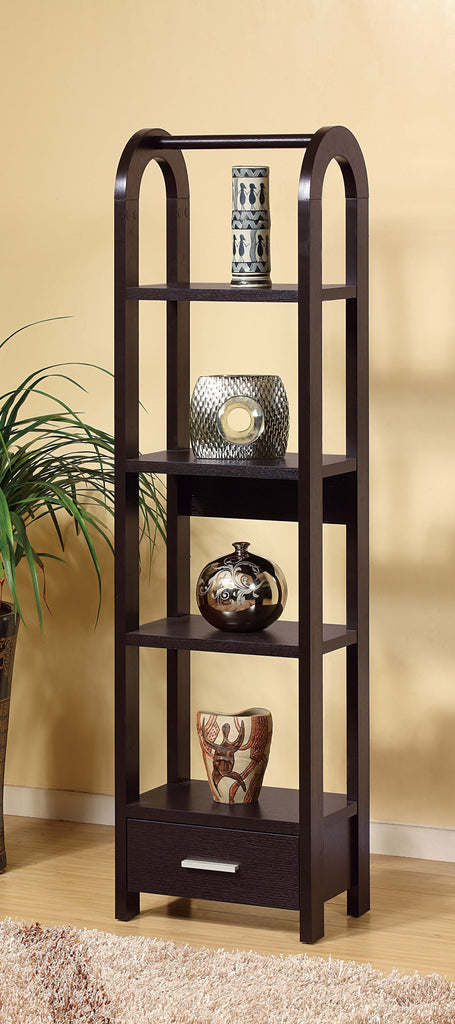 Red Cocoa Finish Display Stand