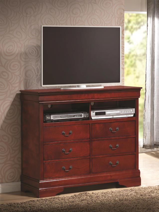 Cherry Media Chest