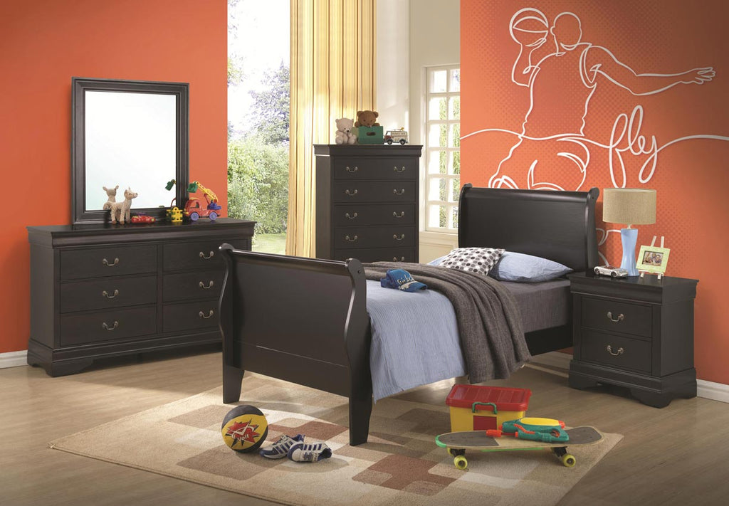 Black Slay Bed