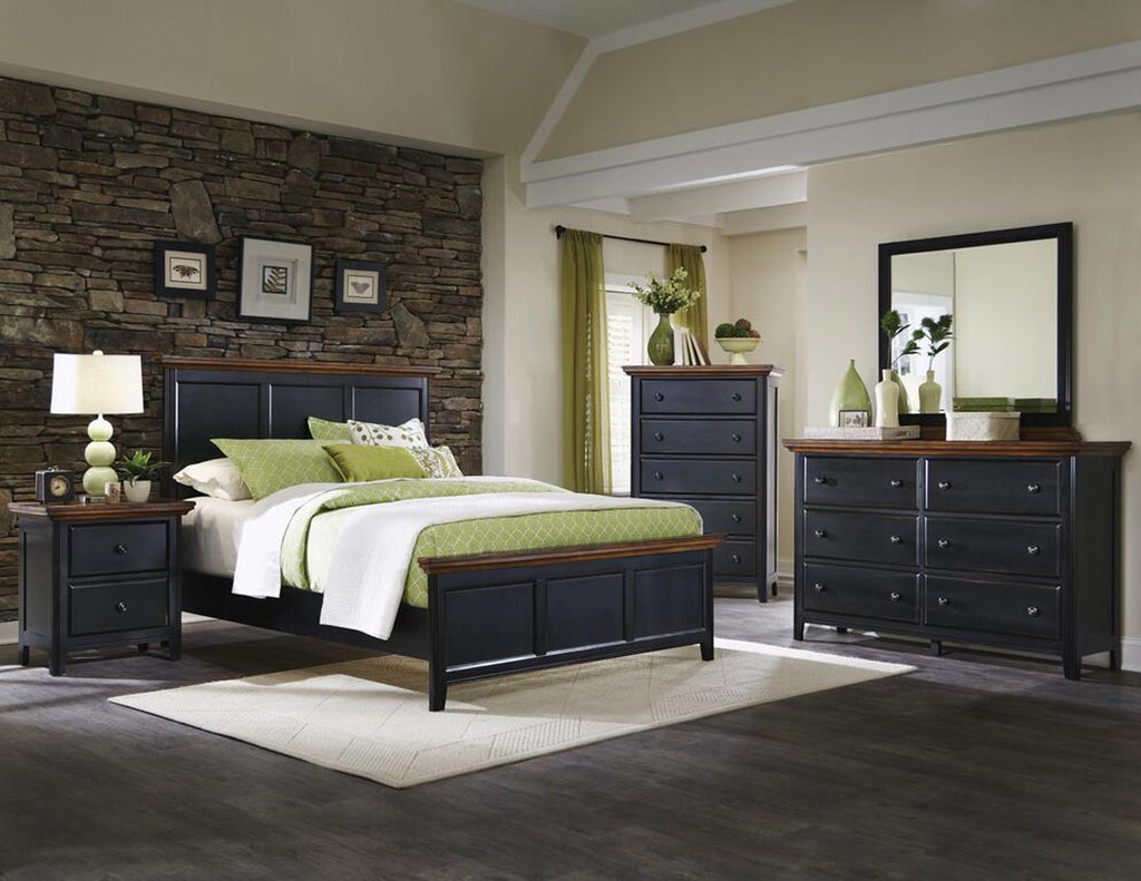 Rustic Brown Bed Frame