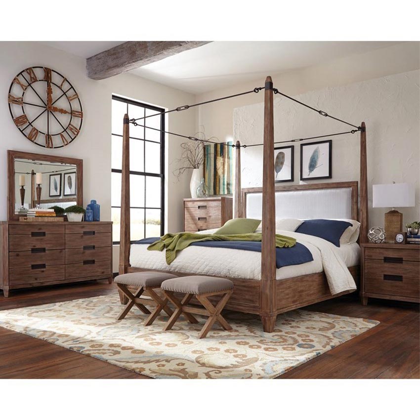 Madeleine Canopy Bed Frame