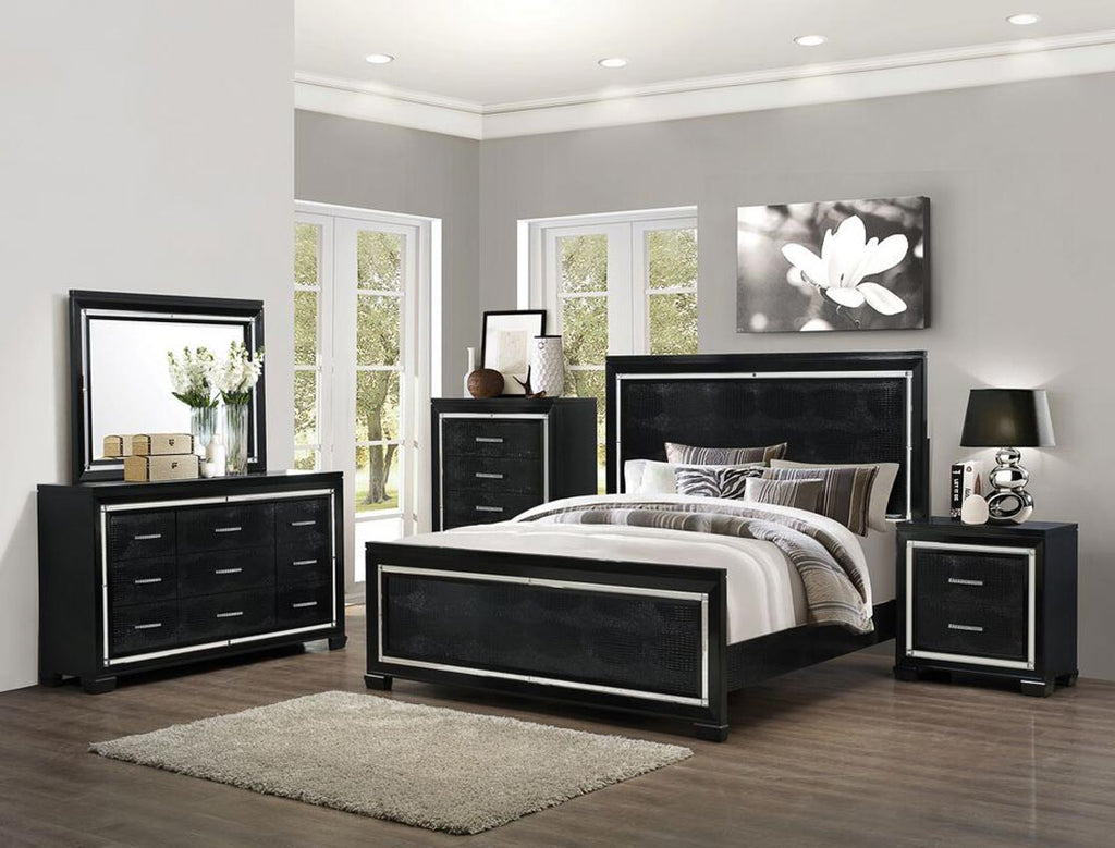 Black Modern Bed Frame
