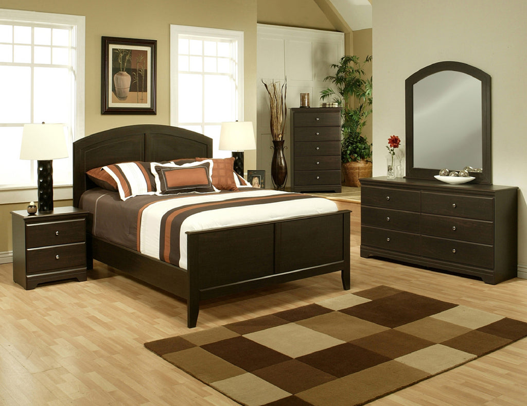 Queen Espresso Finish Bed Frame