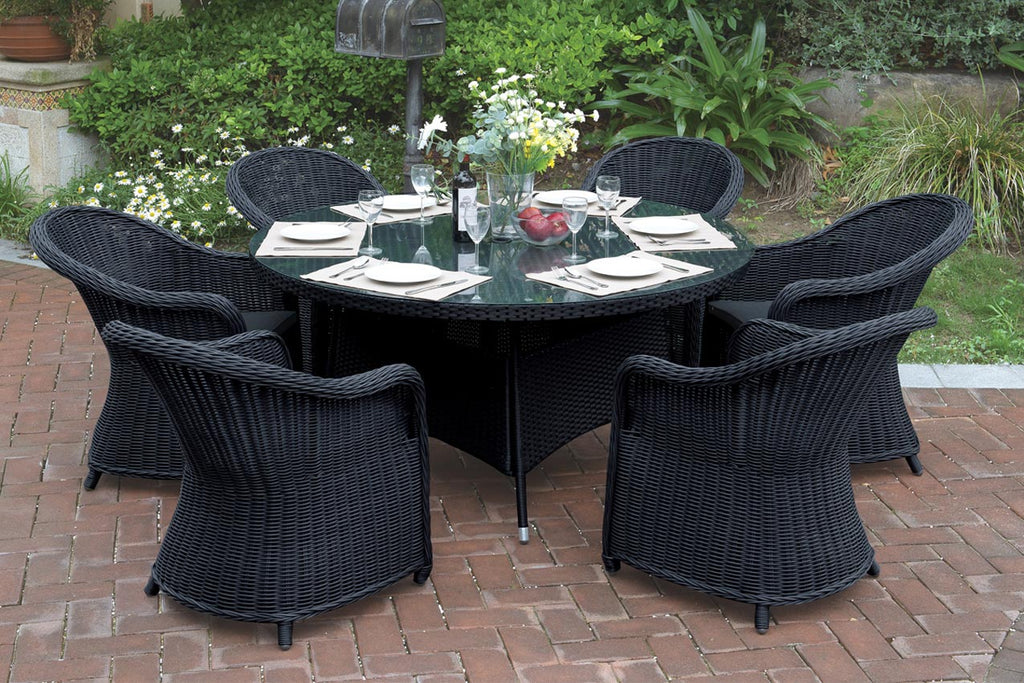 7 Pcs Outdoor Table Set