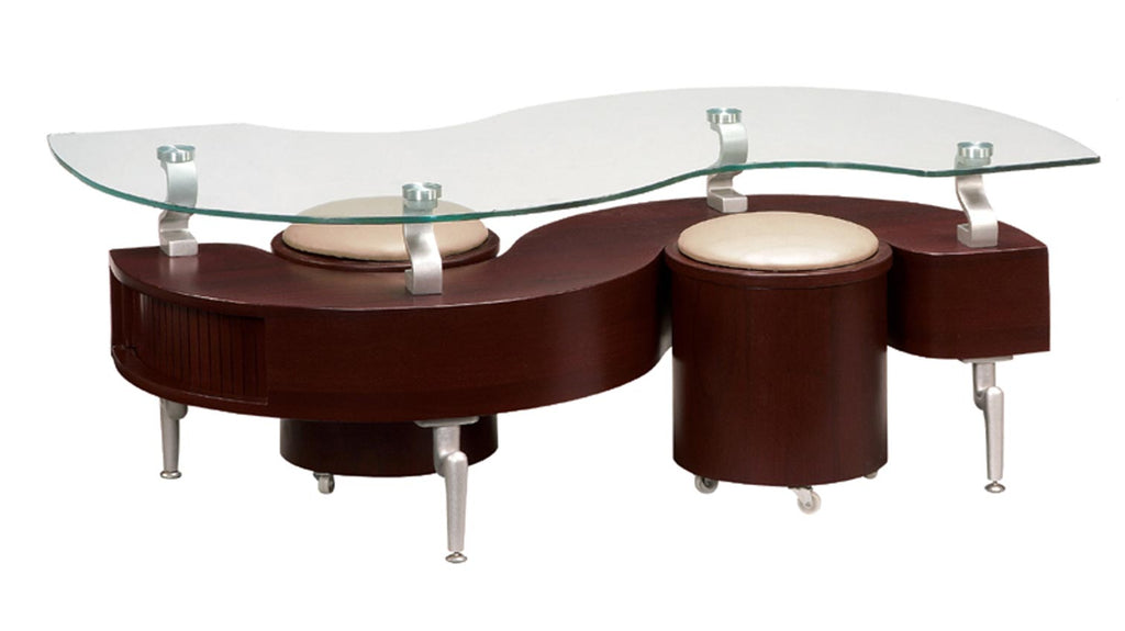 Mahogany Glossy Coffee Table