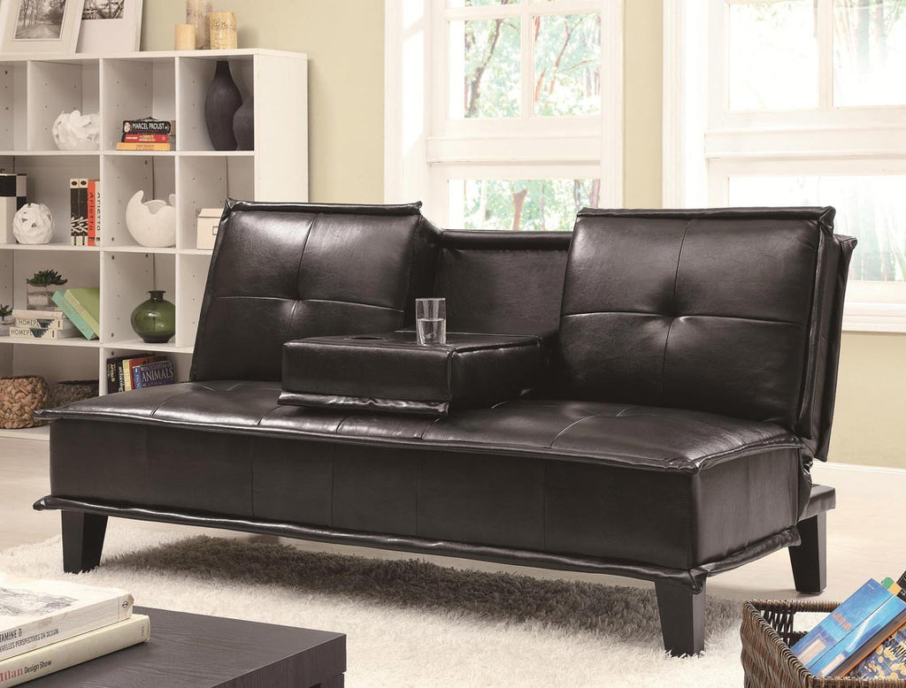 Black Contemporary Futon
