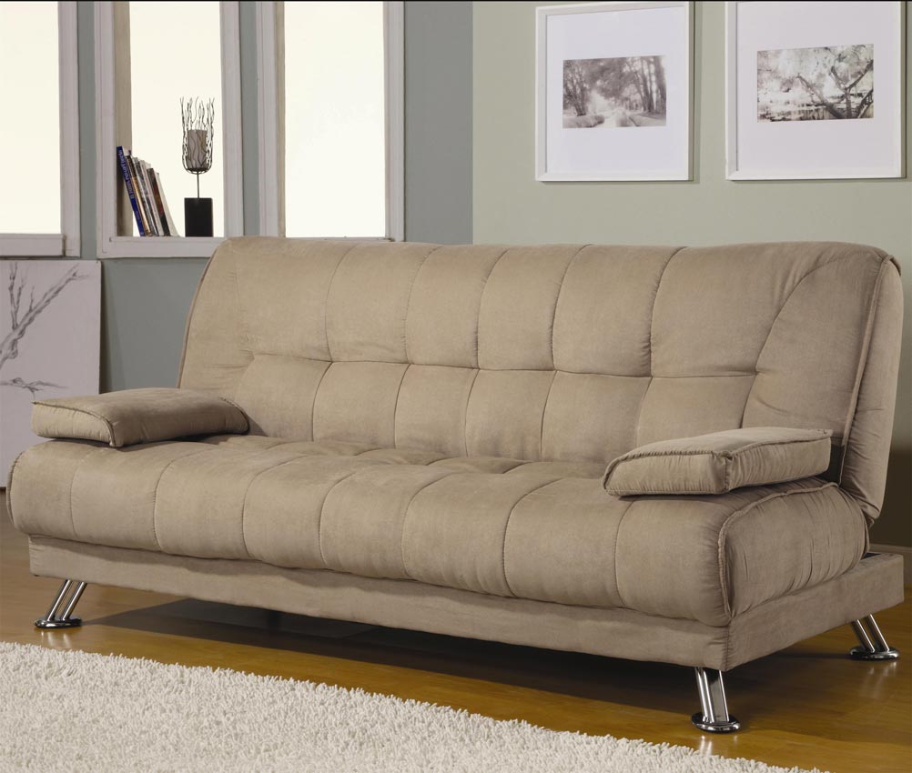 Contemporary Tan Futon
