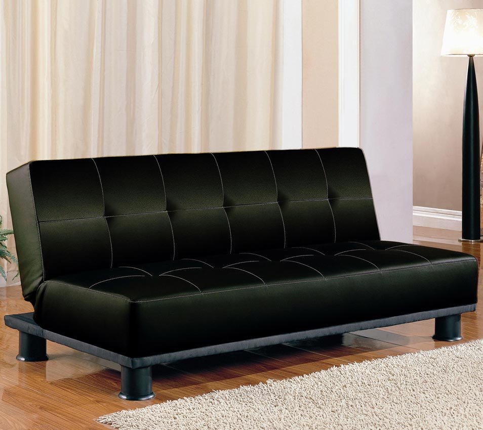 Contemporary Black Futon