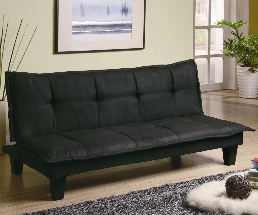 Contemporary Black Futon