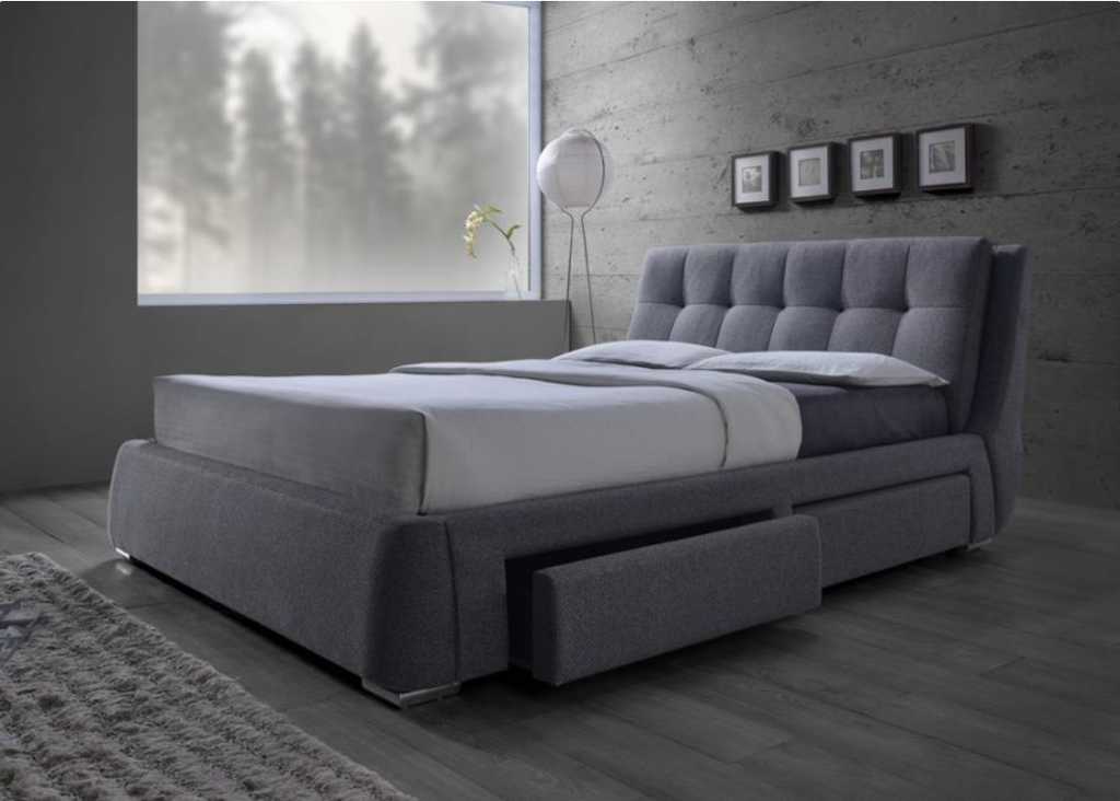 Upholstered Beds with Drawer
