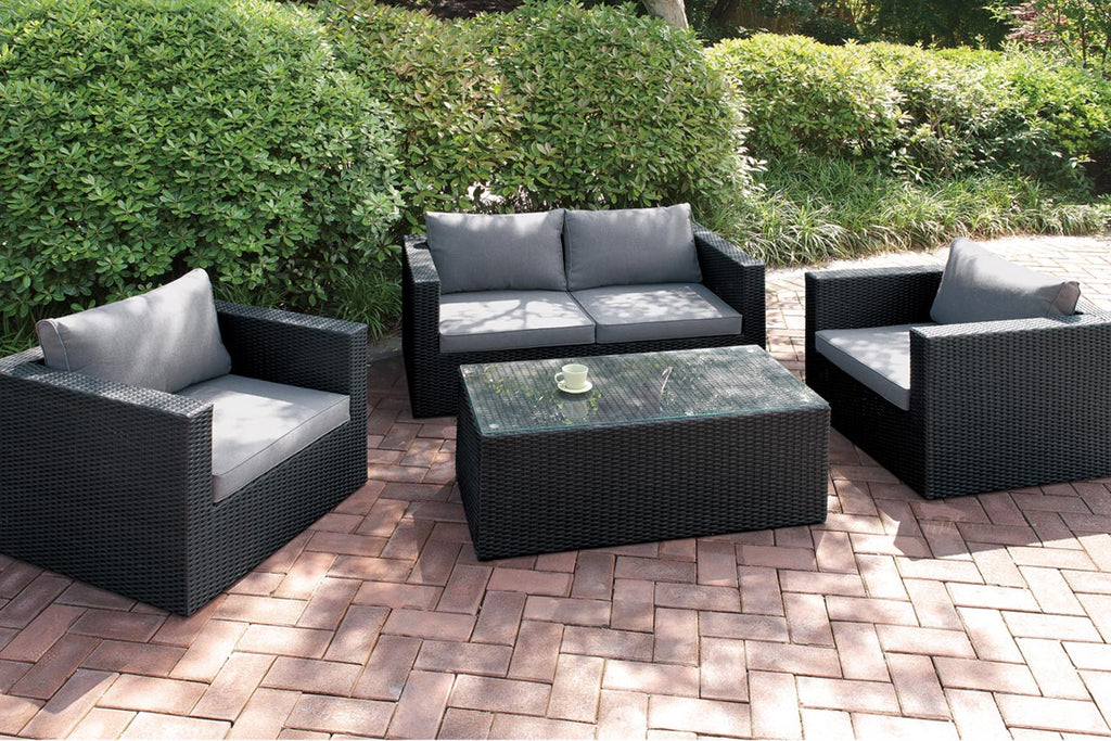 4 Pcs Patio Sofa Set
