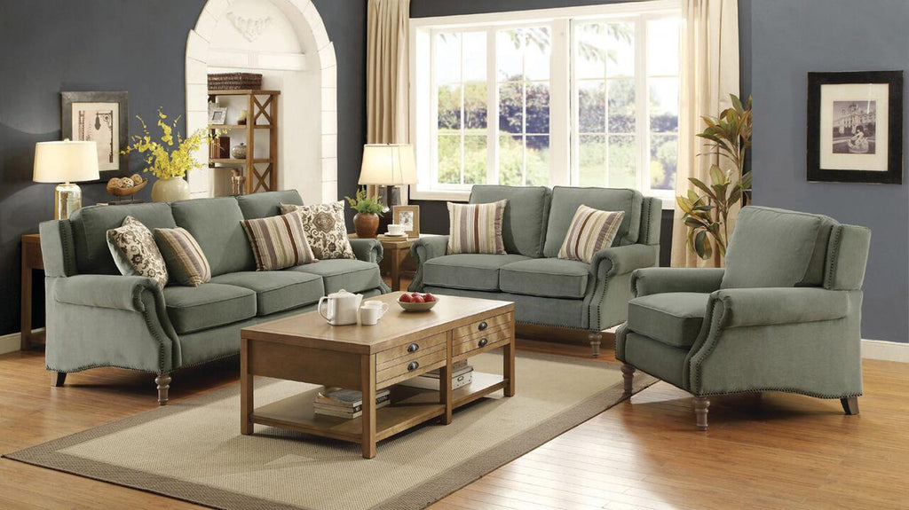 Rosenberg Light Sage Living Room Sofa
