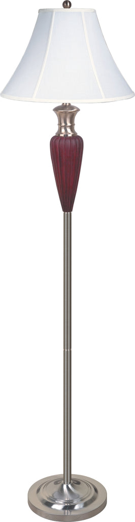 Silver Floor Lamp