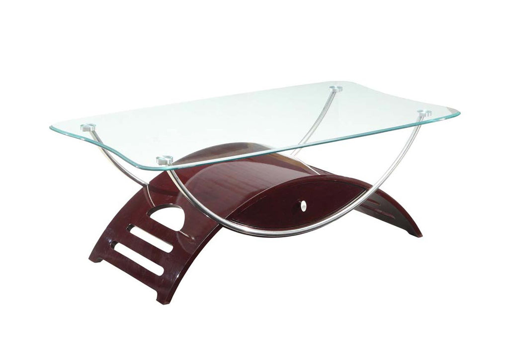 Mahogany Glossy Coffee Table