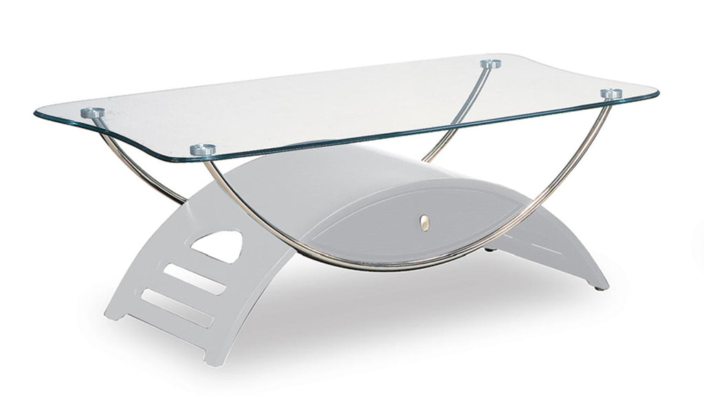 White Glossy Coffee Table