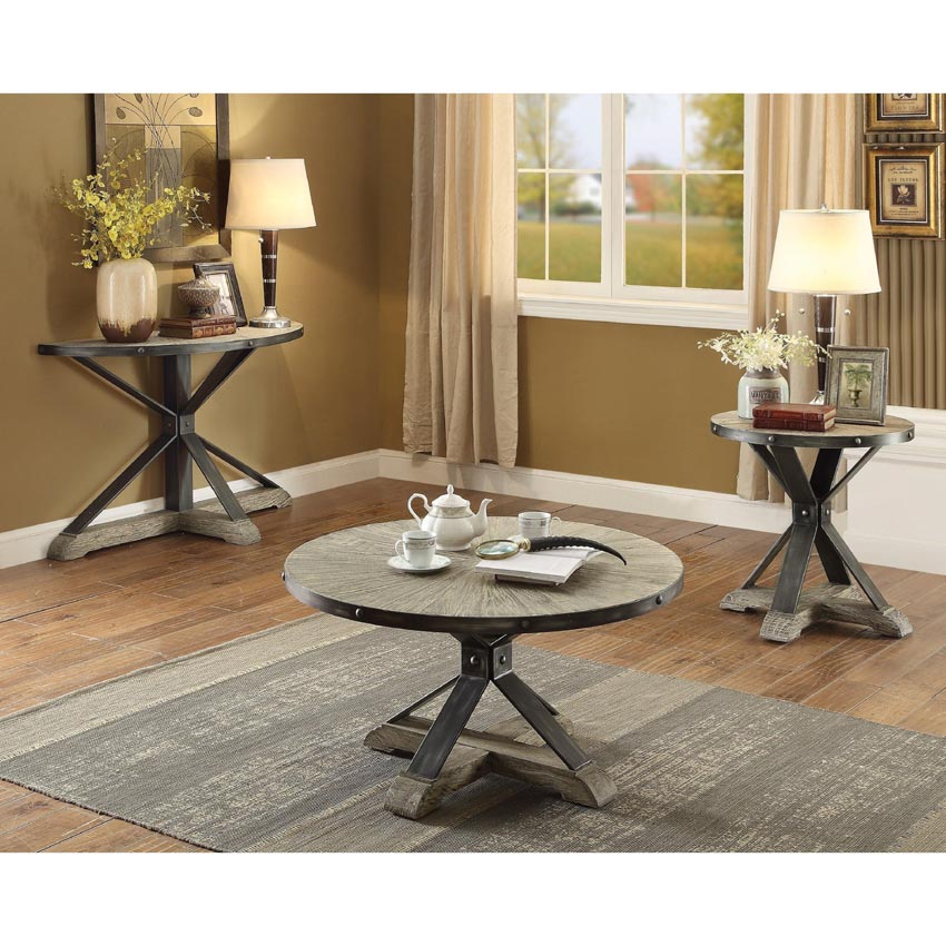 Rhett Industrial Coffee Table