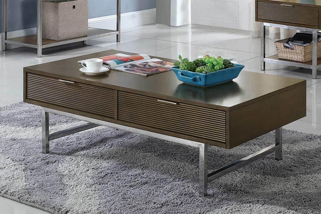 Escher Gray Coffee Table