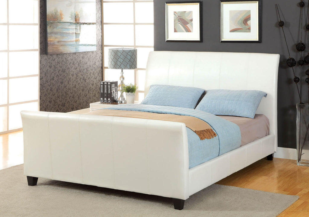 Maynard White Bed Frame