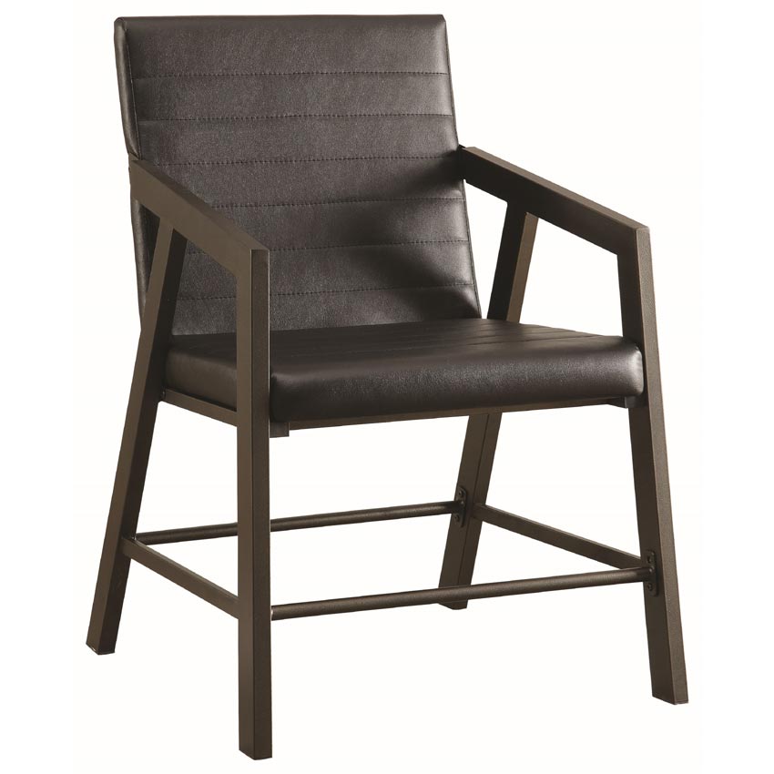 Black Leatherette Office Chair