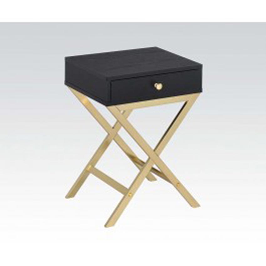 Black and Gold Chic Style Table