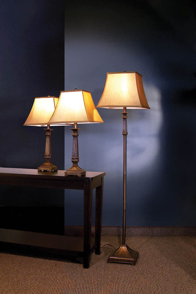 3 Piece Floor Lamp Set