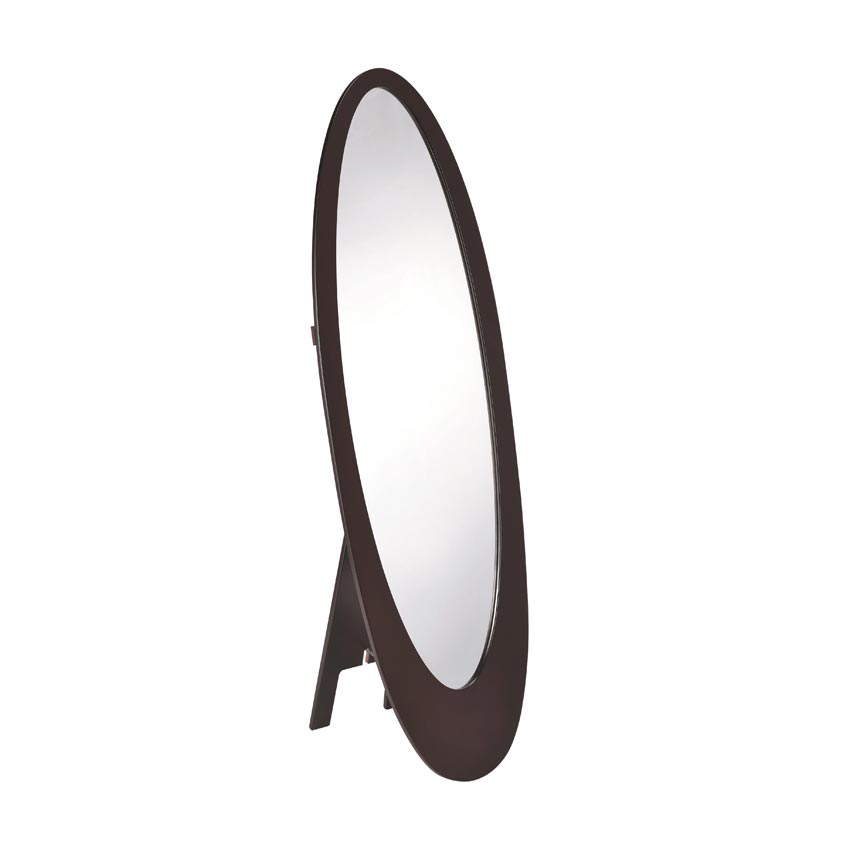 Traditional Oval Floor Mirror