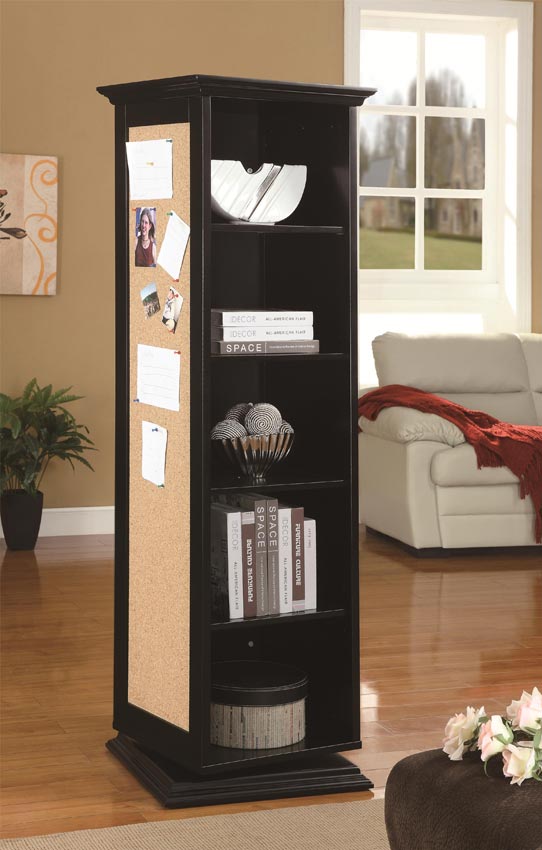 Black Swivel Cabinet