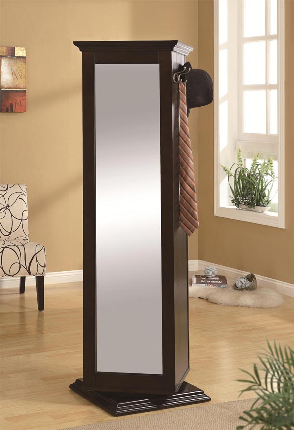 Cappuccino Swivel Cabinet