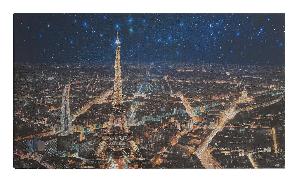 Starry Night In Paris Wall Art