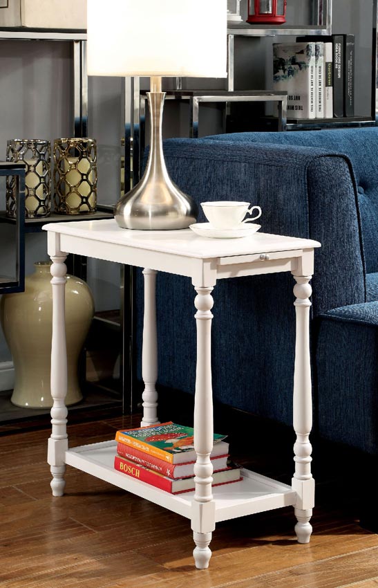 White Side Table