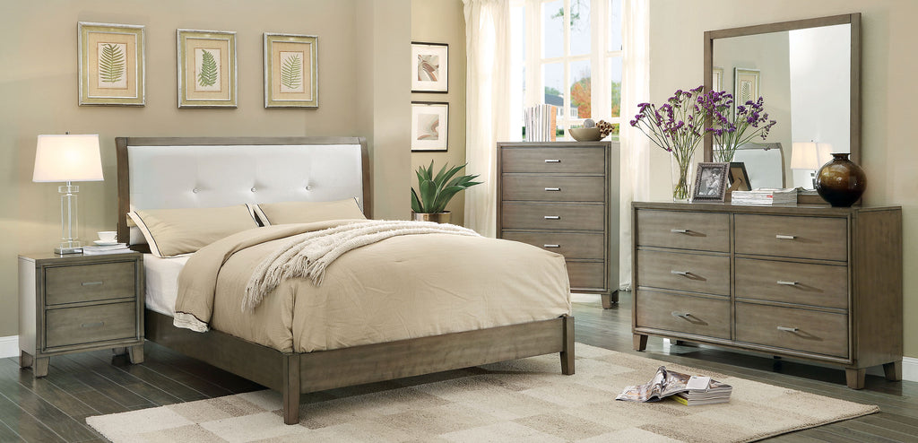 Enrico I Bed Grey Bed Frame