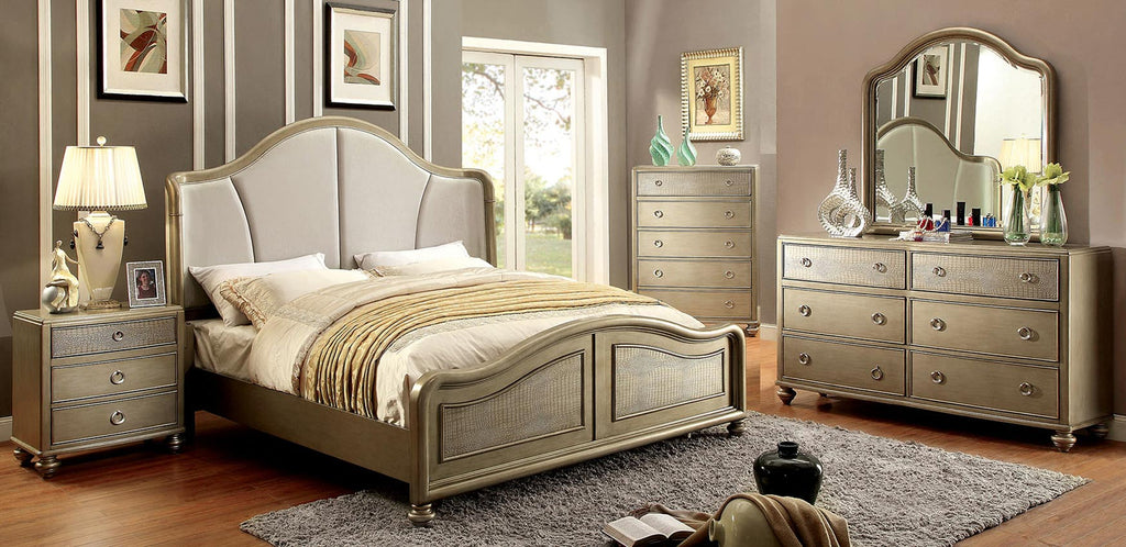 Silver Victorian Bed Frame