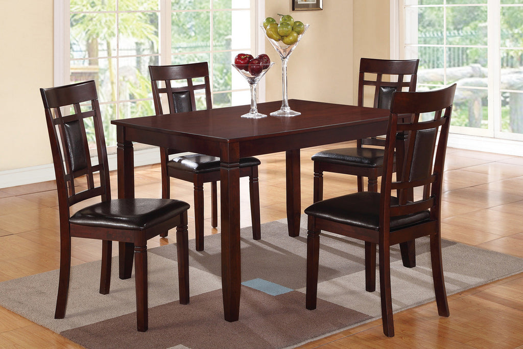5 Pcs Wooden Table Set