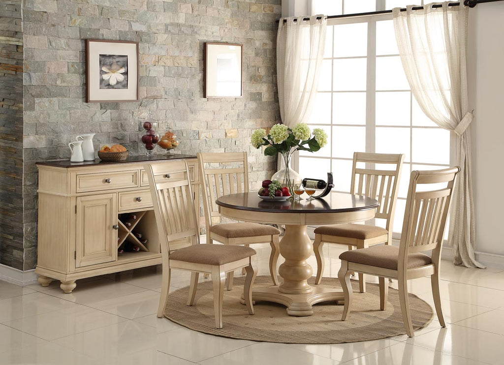 Circle Elegant 5-piece Formal Dining