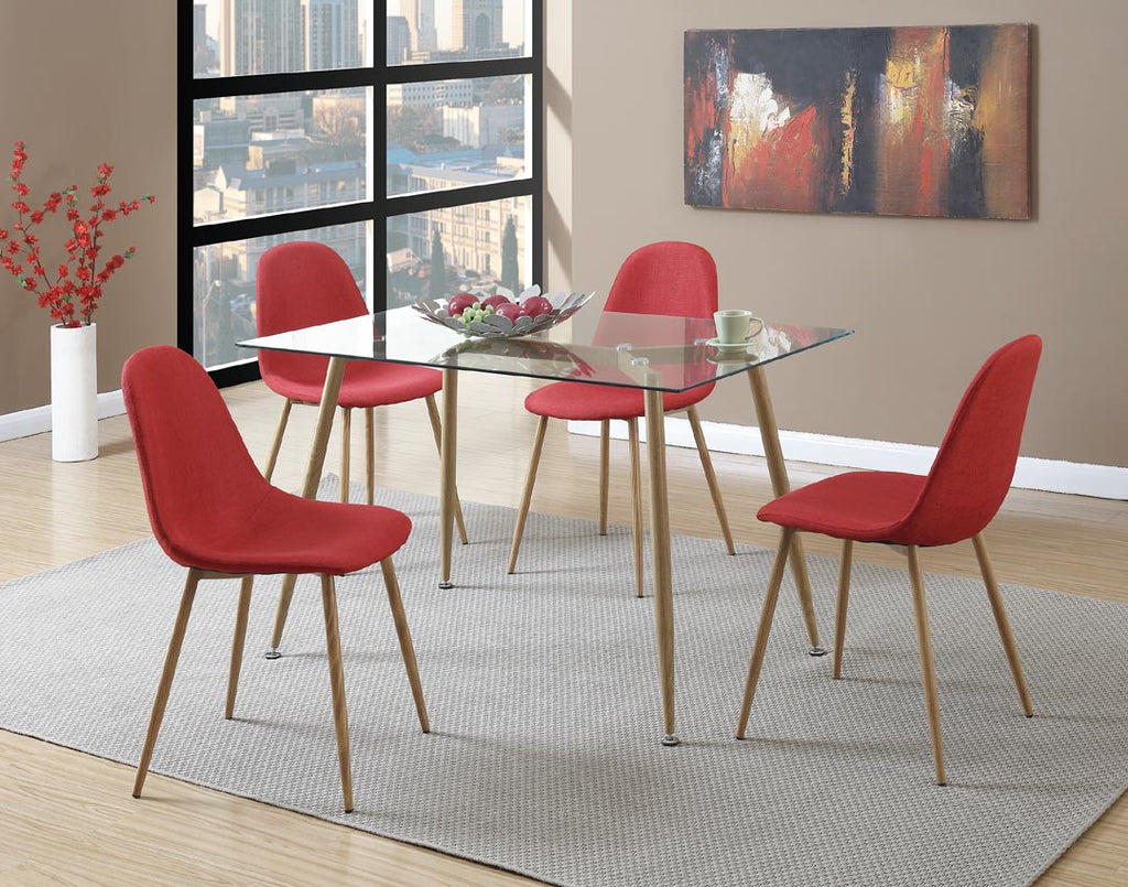 5 Piece Contemporary Set-Color Option