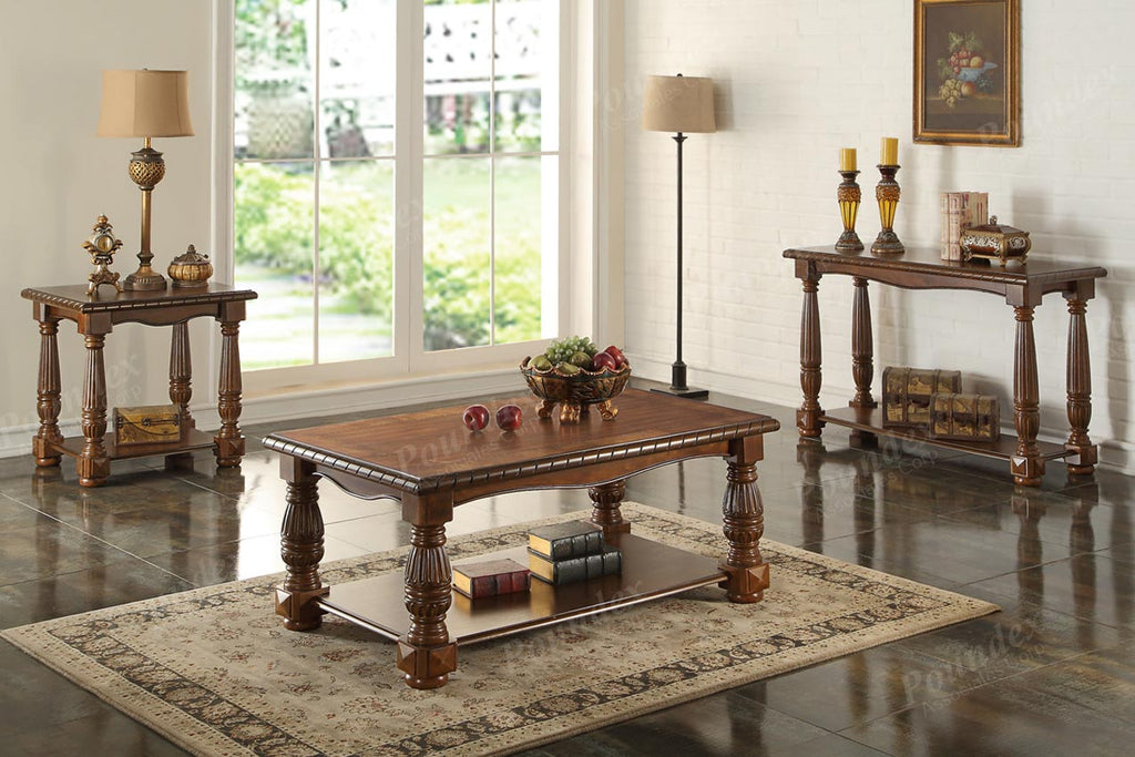 Antique Style Wooden Coffee Table