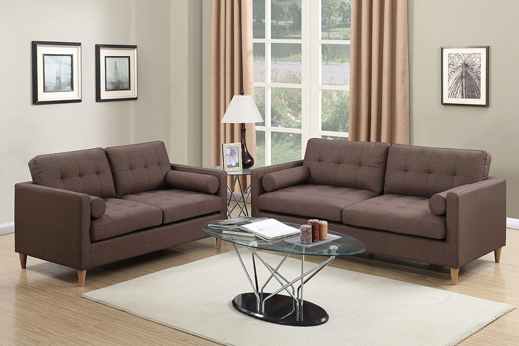 2 Pcs Sofa Set