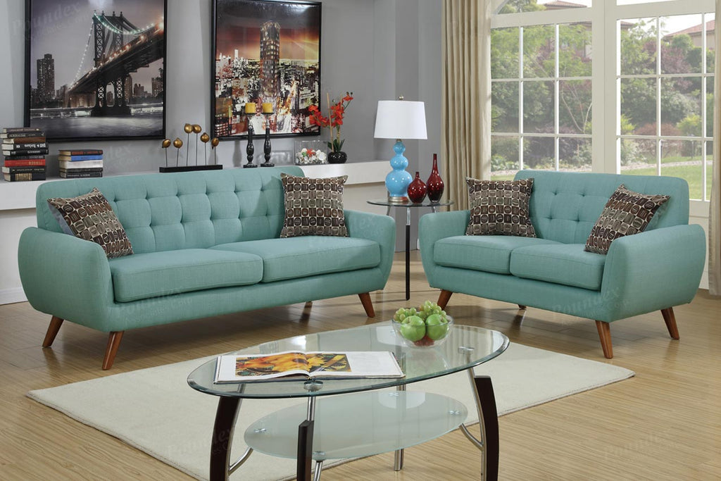 2 Pcs Modern Sofa Set