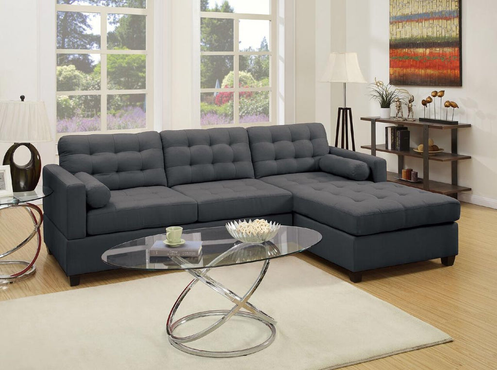 2 Pcs Slate Sectional Sofa Set
