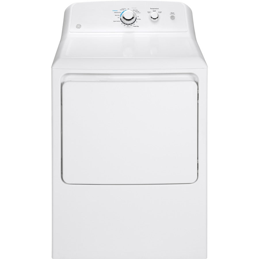 GE 6.2-cu ft Electric Dryer (White)